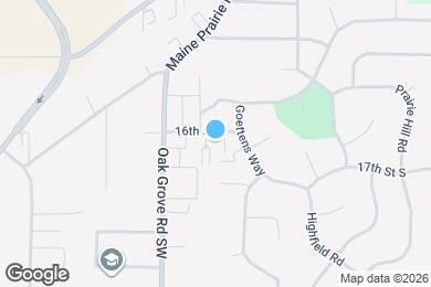 Map image of the property - The Village Green Apartments