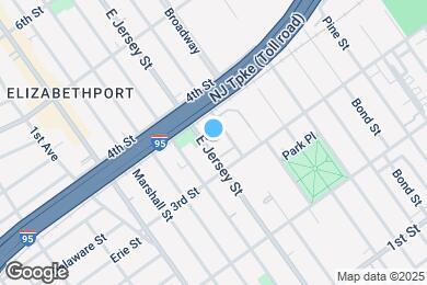Map image of the property - 323 E Jersey St