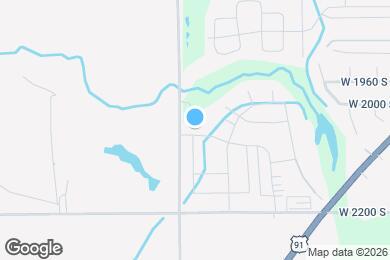 Map image of the property - 1579 W 2100 S