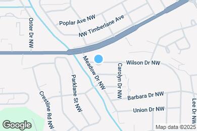 Map image of the property - 2921 Wilson Dr NW
