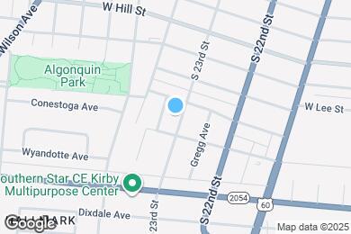 Map image of the property - 1734 S 23rd St