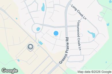 Map image of the property - 15615 Wood Brook Ln