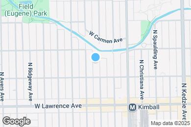 Map image of the property - 4928 N Saint Louis Ave