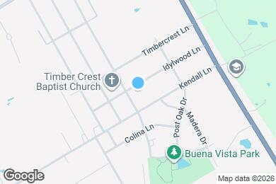 Map image of the property - 4207 Idylwood Ln