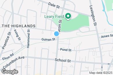 Map image of the property - 124 Bacon St