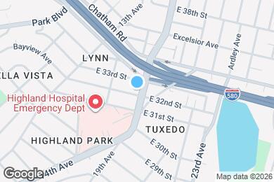 Map image of the property - Hilltop Apartments