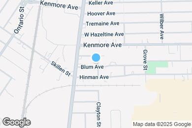 Map image of the property - 46 Blum Ave