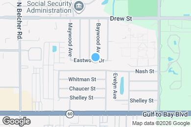 Map image of the property - 2359 Eastwood Dr