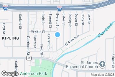 Map image of the property - 4564 Everett St