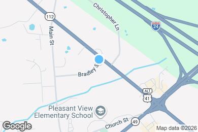 Map image of the property - 2303 Bradley St