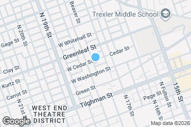Map image of the property - 1738 W Cedar St