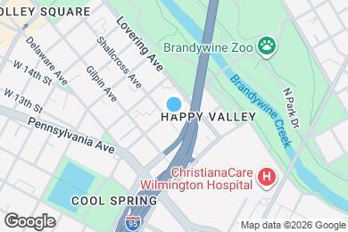 Map image of the property - 1506 N Van Buren St