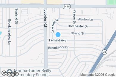 Map image of the property - 11517 Fernald Ave