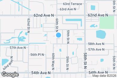 Map image of the property - 5843 60th St N