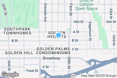 Map image of the property - 2928 B St