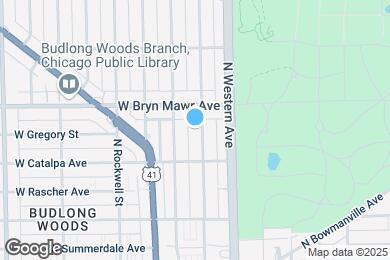 Map image of the property - 5534 N Artesian Ave