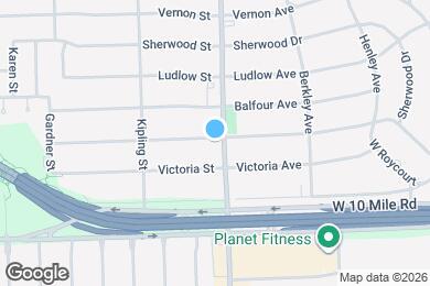 Map image of the property - 25265 Coolidge Hwy