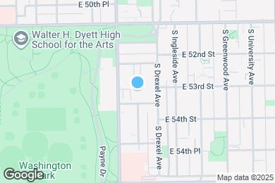 Map image of the property - 824 E 53rd St