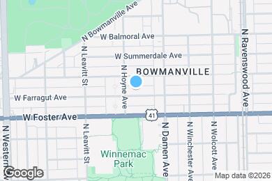 Map image of the property - 2044 W Farragut Ave