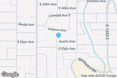 Map image of the property - 1005 Austin Ave