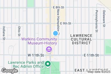 Map image of the property - Lofts in the heart of downtown.