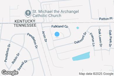 Map image of the property - 505 Falkland Cir