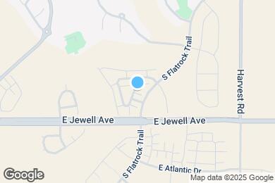 Map image of the property - 1832 S Flat Rock Way