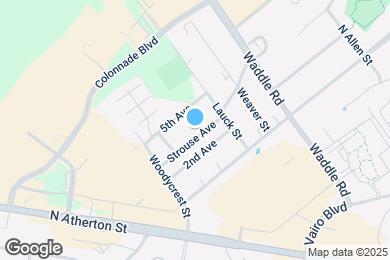 Map image of the property - 327 Strouse Ave