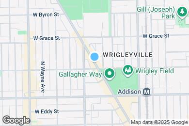Map image of the property - 3710 N Clark St