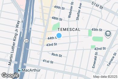 Map image of the property - 459 - 44th St.