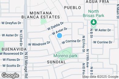 Map image of the property - 12043 W Windrose Dr