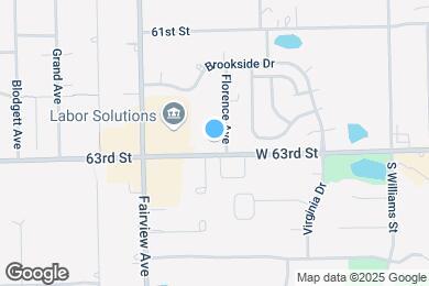 Map image of the property - 1142 Florence Ave