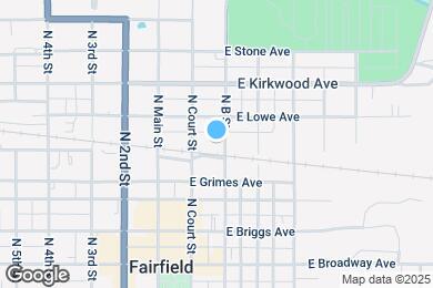 Map image of the property - 406 N B St