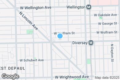 Map image of the property - 1140 W Diversey Pky