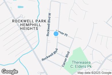 Map image of the property - 6417 Rockwell Blvd