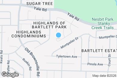 Map image of the property - 3333 Summerhill Dr