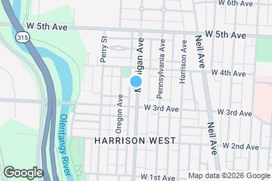 Map image of the property - 1161 Michigan Ave.