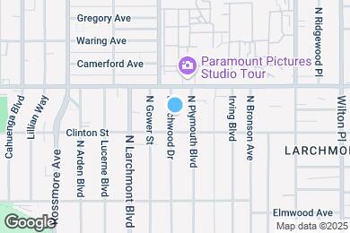 Map image of the property - 618 1/2 N Beachwood Dr