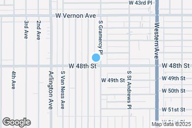Map image of the property - 1911 W 48th St