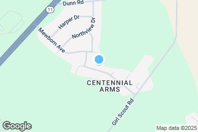 Map image of the property - 1406 Centennial Trl