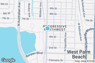 Map image of the property - 518 N Tamarind Ave