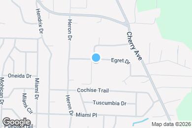 Map image of the property - 1445 Echols Dr