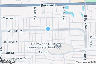 Map image of the property - 3720 W Park Rd