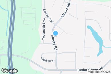 Map image of the property - 4136 Moore Rd