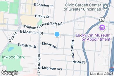 Map image of the property - 2489 Paris St