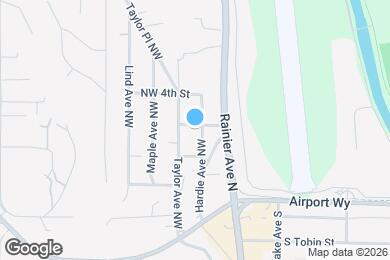 Map image of the property - 321 Hardie Ave NW