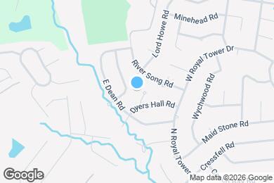 Map image of the property - 13 Dyers Hall Ct