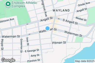 Map image of the property - 219 Waterman St