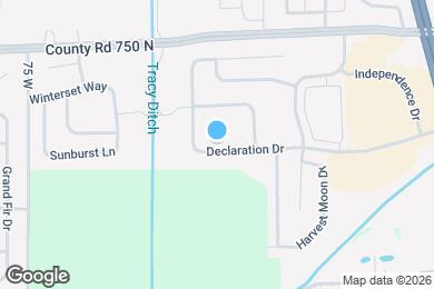 Map image of the property - 142 Declaration Dr