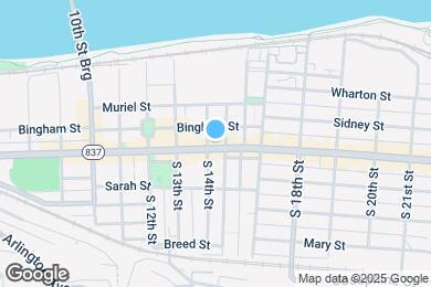 Map image of the property - 1407 E Carson St
